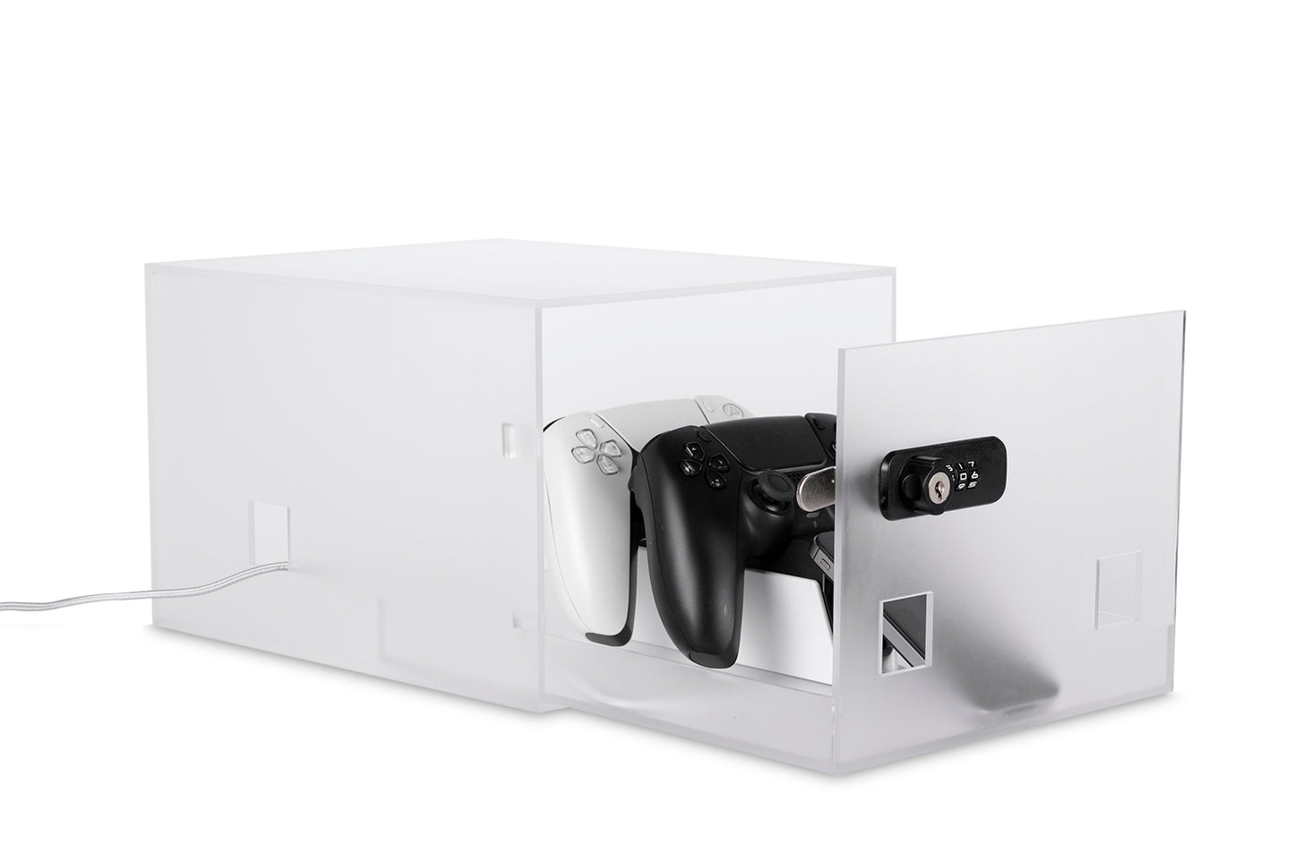 Combination and Key Lock Box