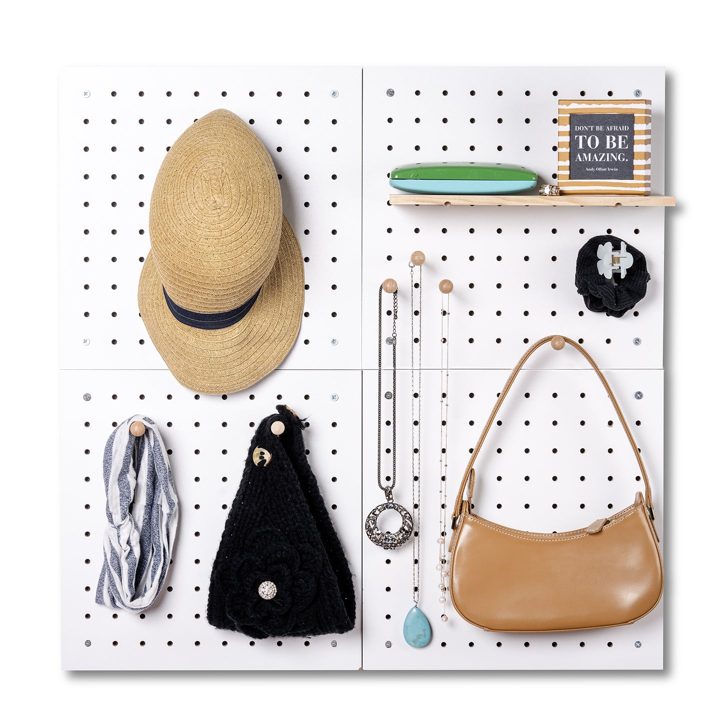 Pegboard Organizer (White)