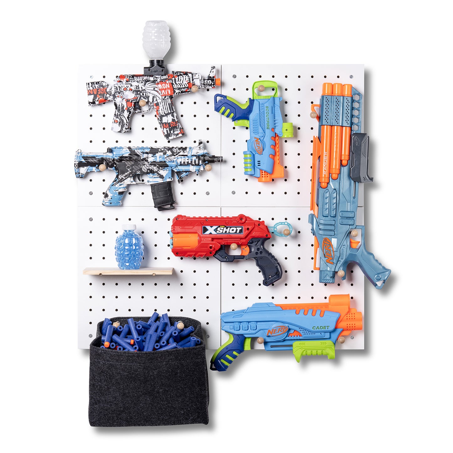 Pegboard Organizer (White)